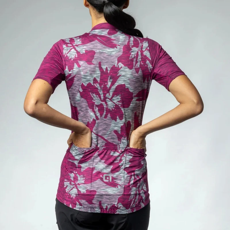 Maglia donna Ale Off Road Gravel Sunrise - Fucsia