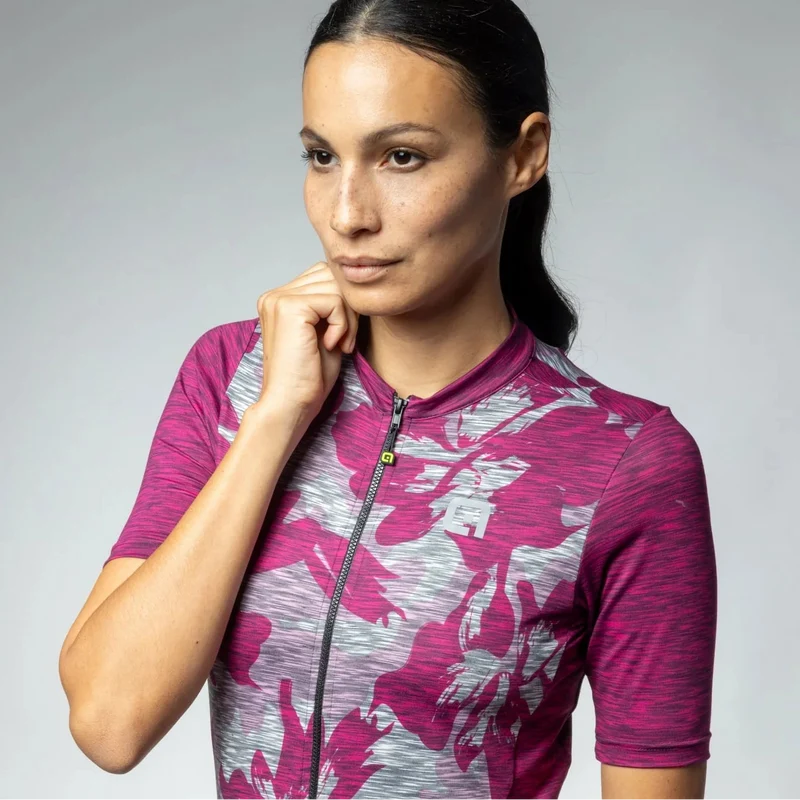Maglia donna Ale Off Road Gravel Sunrise - Fucsia