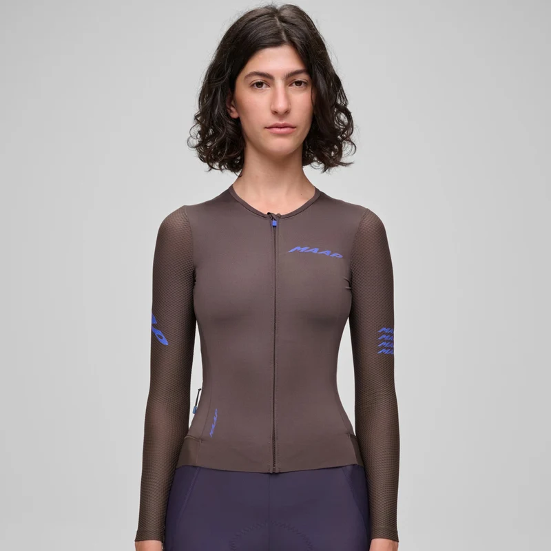 Maglia maniche lunghe donna Maap Emerge - Marrone
