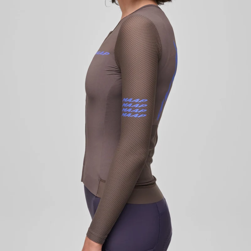 Maglia maniche lunghe donna Maap Emerge - Marrone