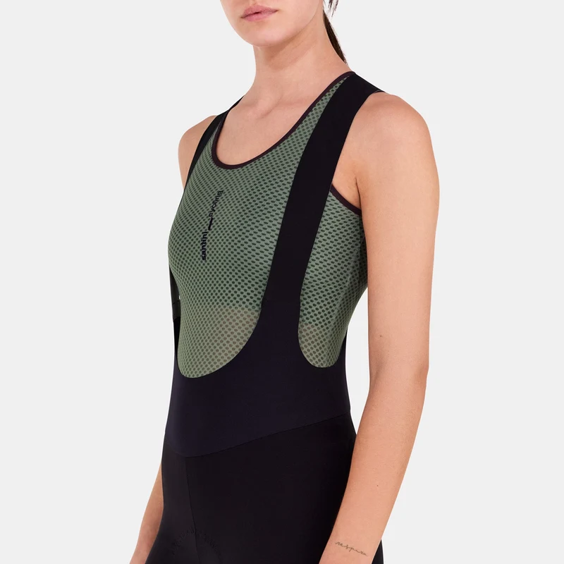 Maglia intima senza maniche donna Santini Lieve - Verde