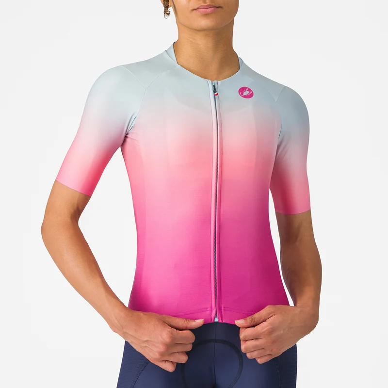 Maglia donna Castelli UPF - Rosa