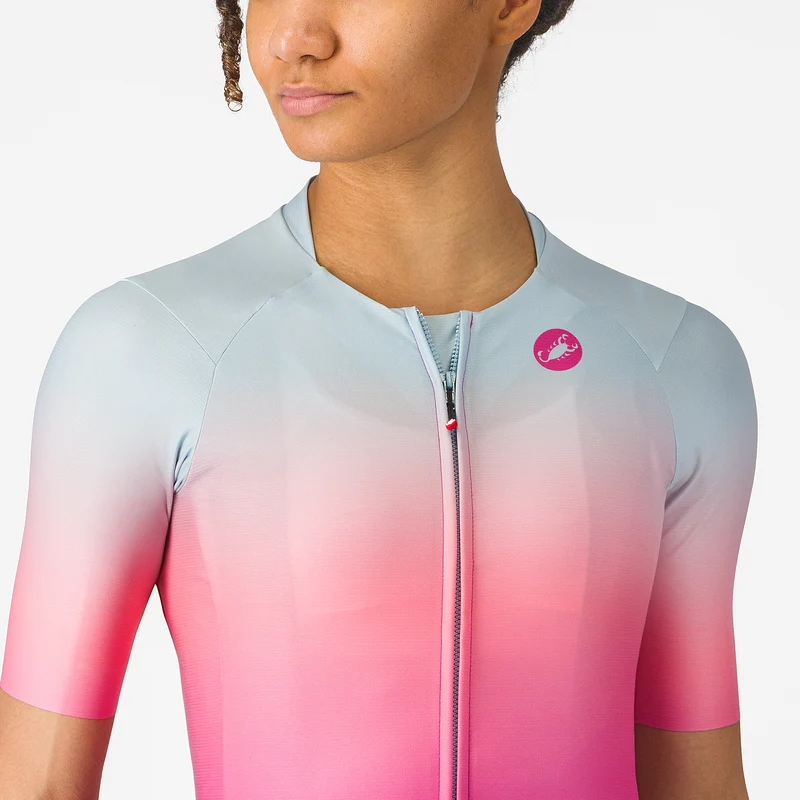 Maglia donna Castelli UPF - Rosa