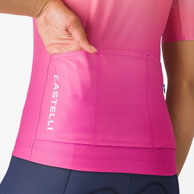 Maglia donna Castelli UPF - Rosa