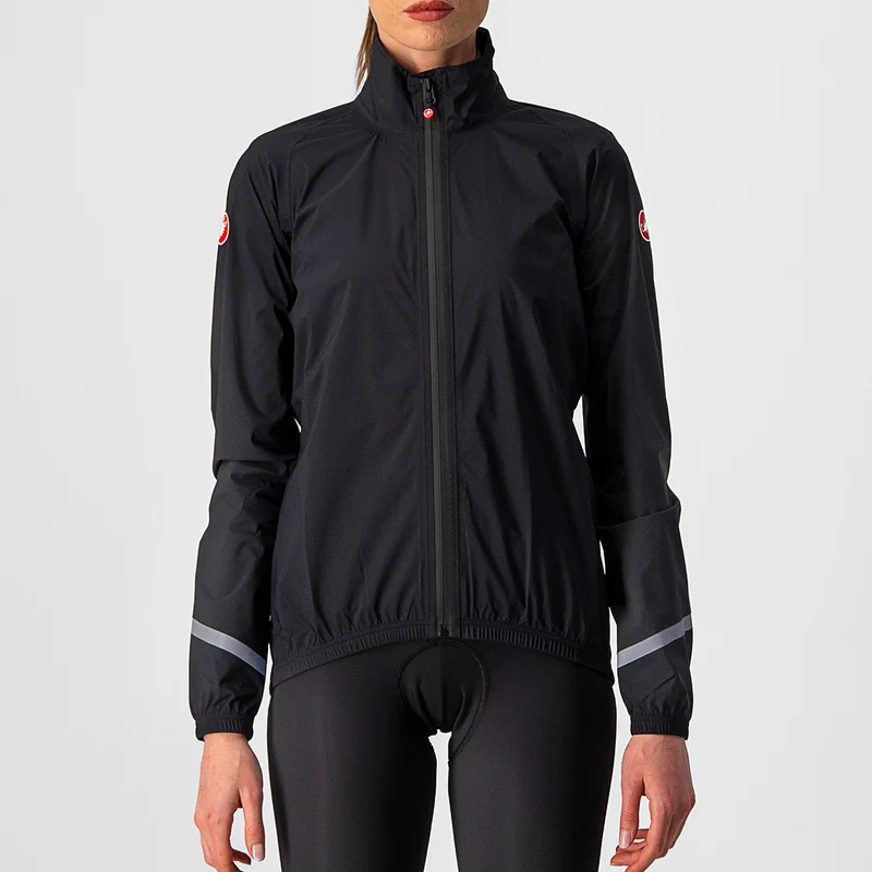 Mantellina donna Castelli Emergency 2 Rain - Nero