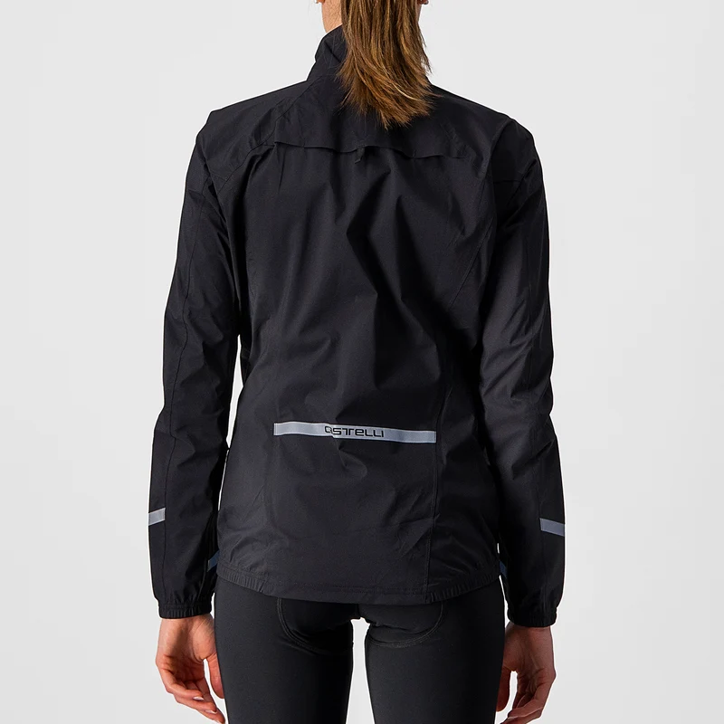 Mantellina donna Castelli Emergency 2 Rain - Nero