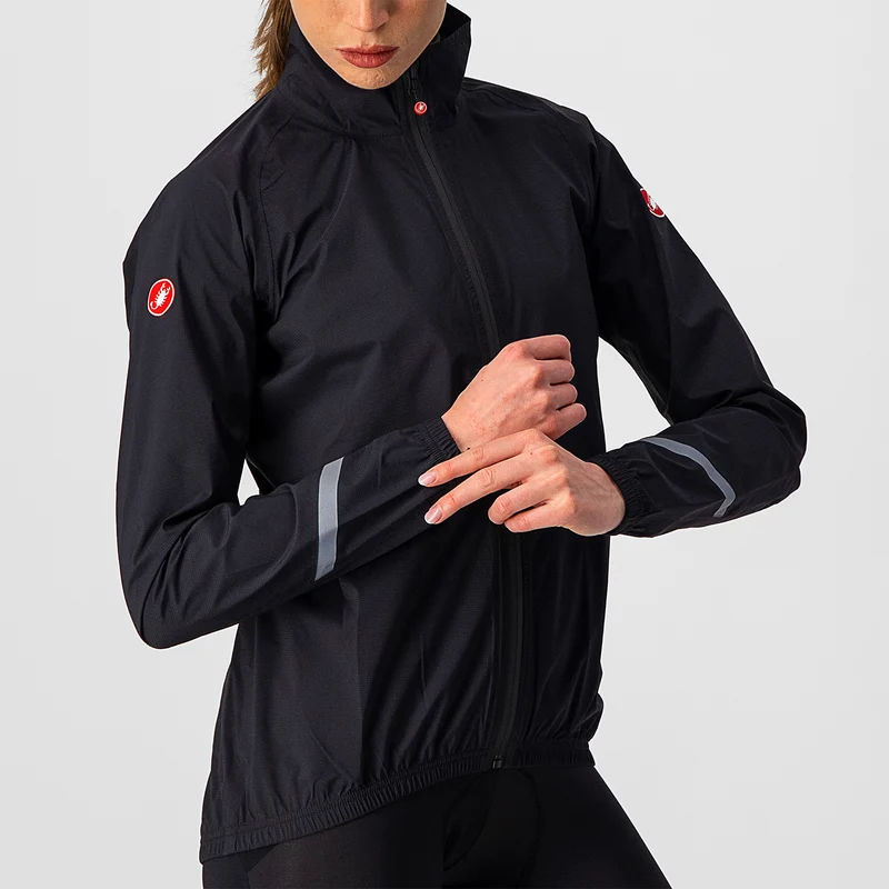 Mantellina donna Castelli Emergency 2 Rain - Nero