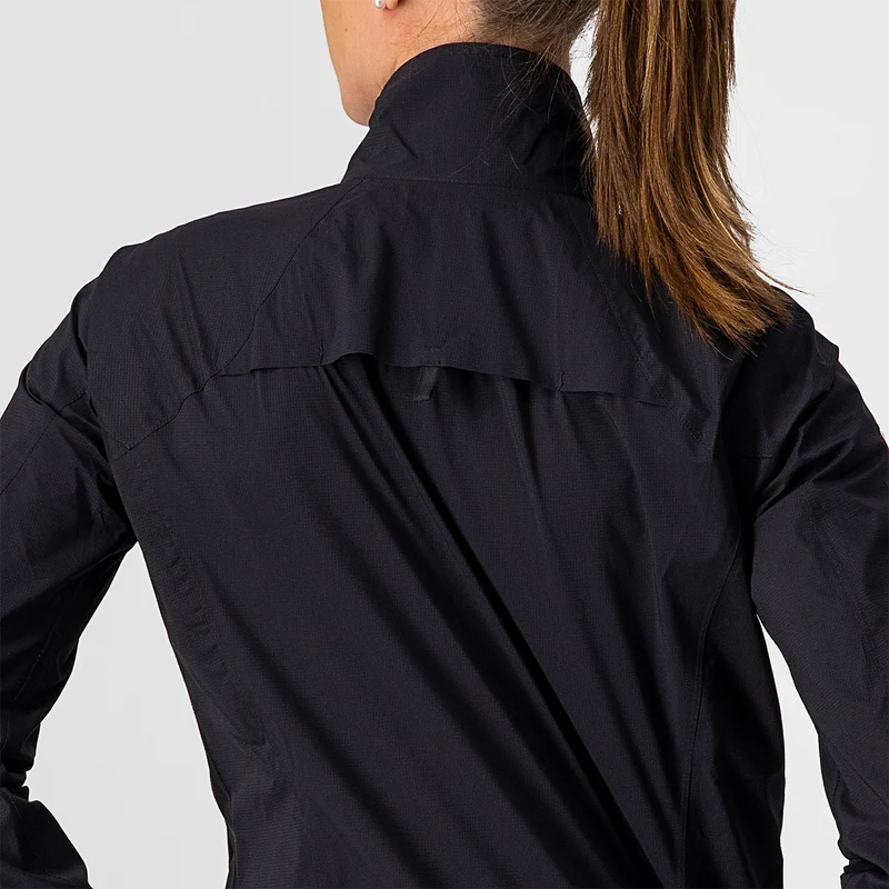 Mantellina donna Castelli Emergency 2 Rain - Nero