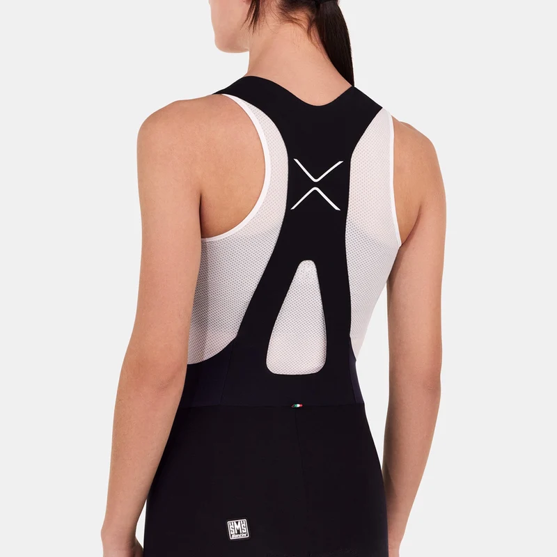 Maglia intima donna senza maniche Santini Delta - Bianco