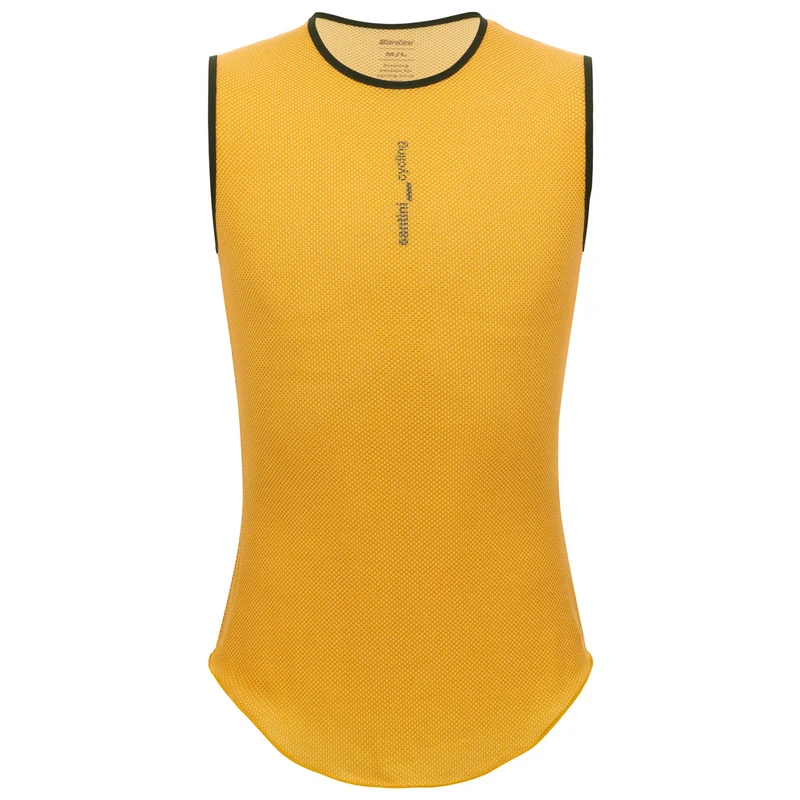 Maglia intima senza maniche Santini Delta - Giallo