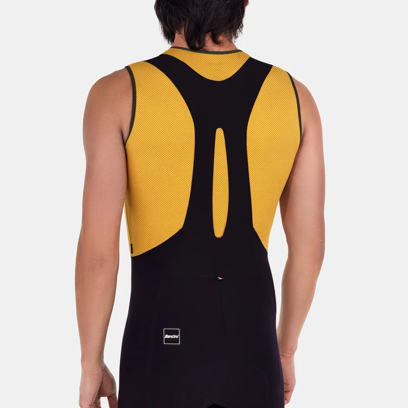 Maglia intima senza maniche Santini Delta - Giallo