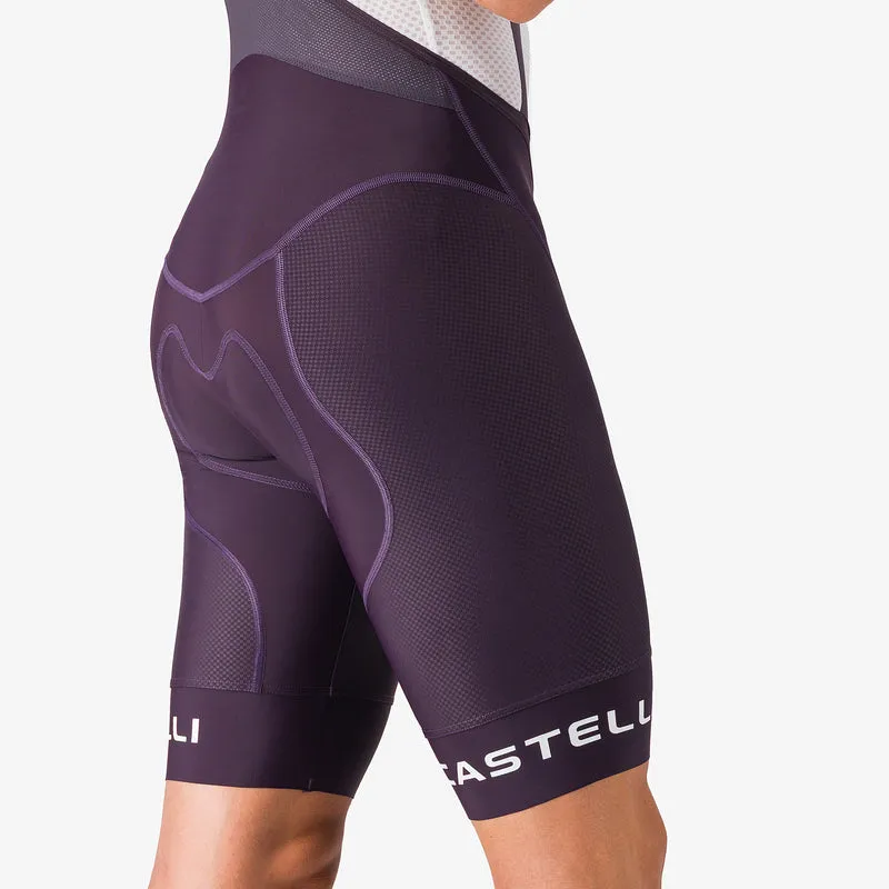 Salopette Castelli Competizione 2 Kit - Viola