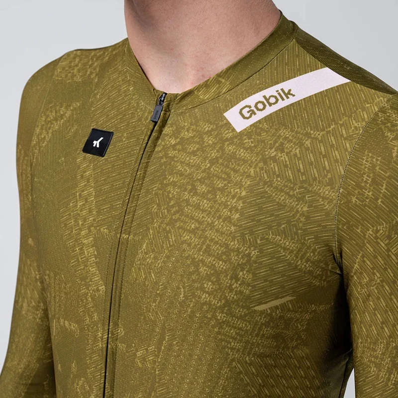 Maglia maniche lunghe Gobik Vanquish Data - Verde
