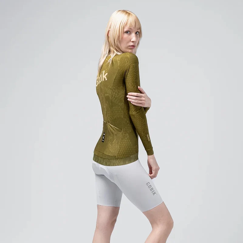 Maglia maniche lunghe Gobik Vanquish Data - Verde