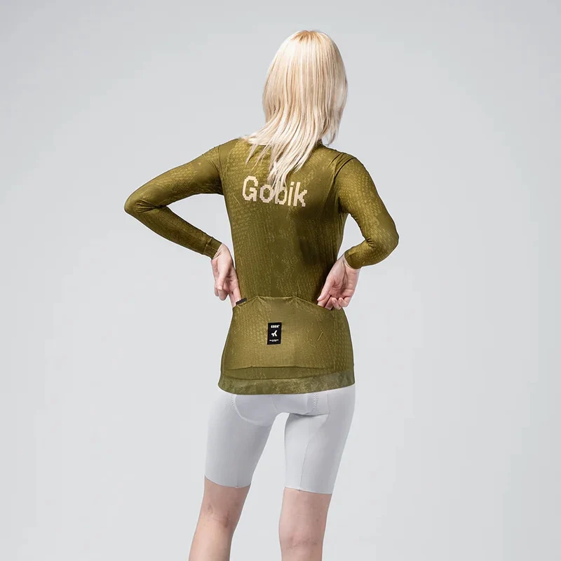 Maglia maniche lunghe Gobik Vanquish Data - Verde
