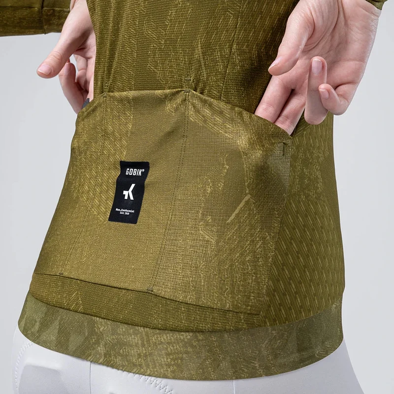 Maglia maniche lunghe Gobik Vanquish Data - Verde