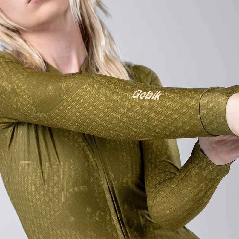 Maglia maniche lunghe Gobik Vanquish Data - Verde