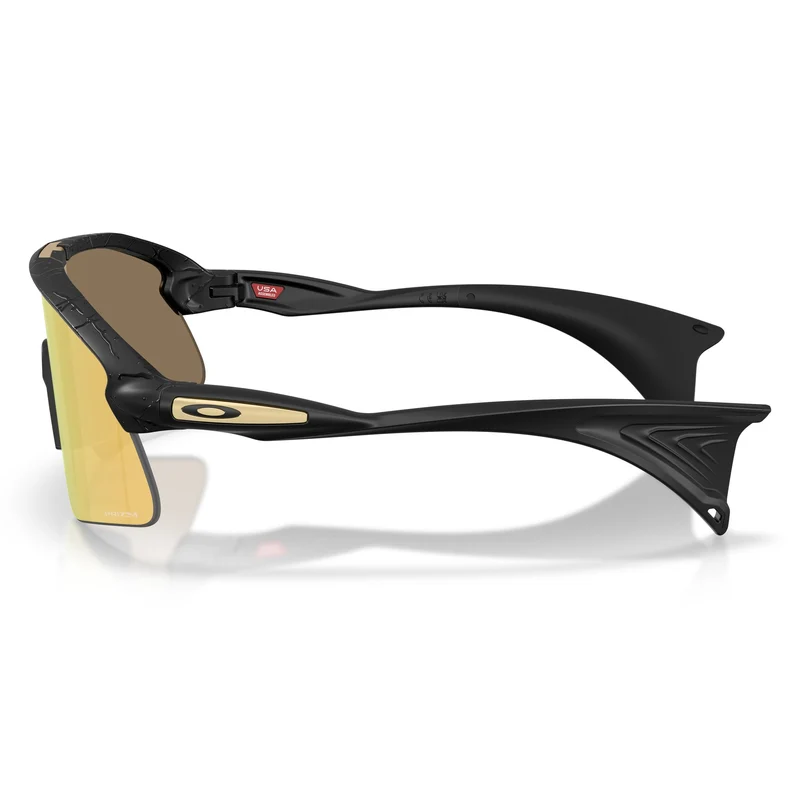 Occhiali Oakley Stunt Devil Gridiron Collection - Matte Black Splatter Prizm 24K