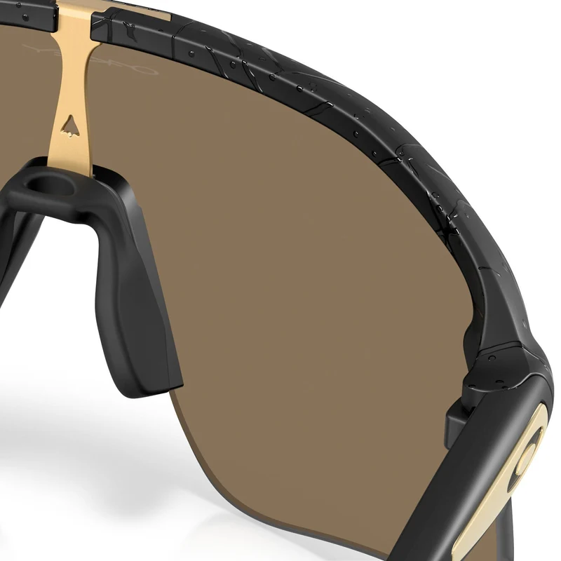 Occhiali Oakley Stunt Devil Gridiron Collection - Matte Black Splatter Prizm 24K