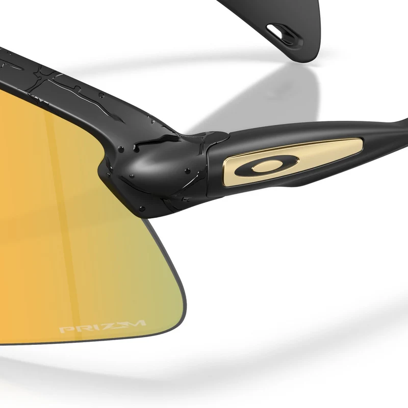 Occhiali Oakley Stunt Devil Gridiron Collection - Matte Black Splatter Prizm 24K