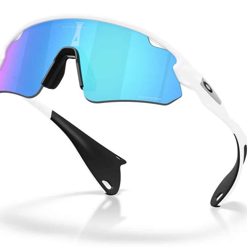 Occhiali Oakley Stunt Devil A - Matte White Prizm Sapphire