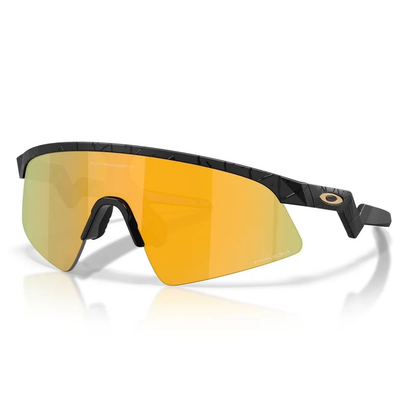 Occhiali bambino Oakley Resistor Sweep Gridiron Collection - Matte Black Splatter Prizm 24K