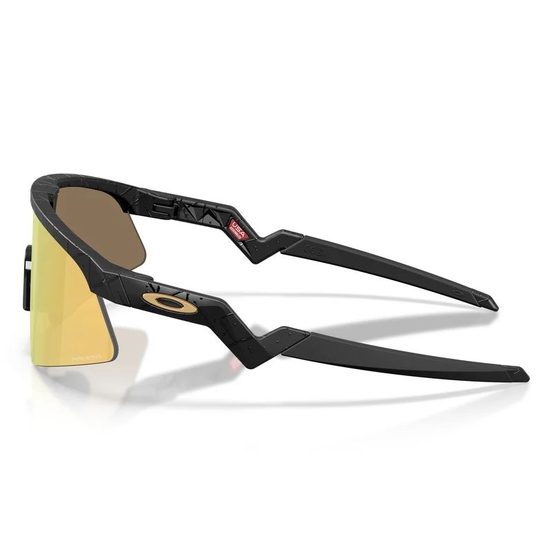 Occhiali bambino Oakley Resistor Sweep Gridiron Collection - Matte Black Splatter Prizm 24K