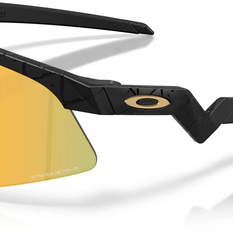 Occhiali bambino Oakley Resistor Sweep Gridiron Collection - Matte Black Splatter Prizm 24K