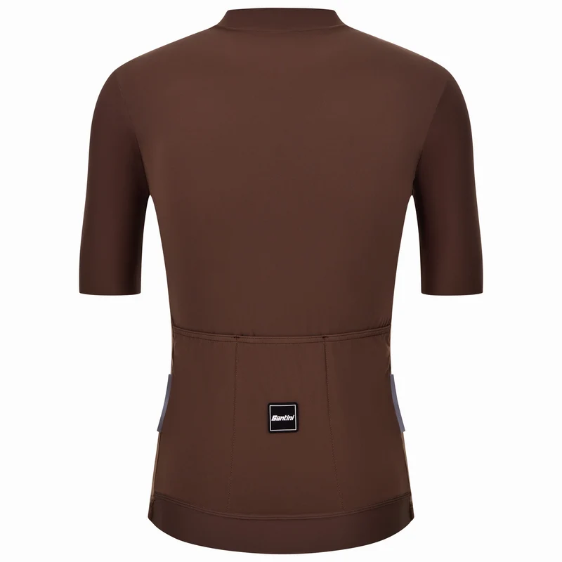 Maglia Santini Ready To Ride - Marrone