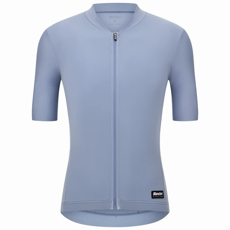 Maglia Santini Ready To Ride - Azzurro