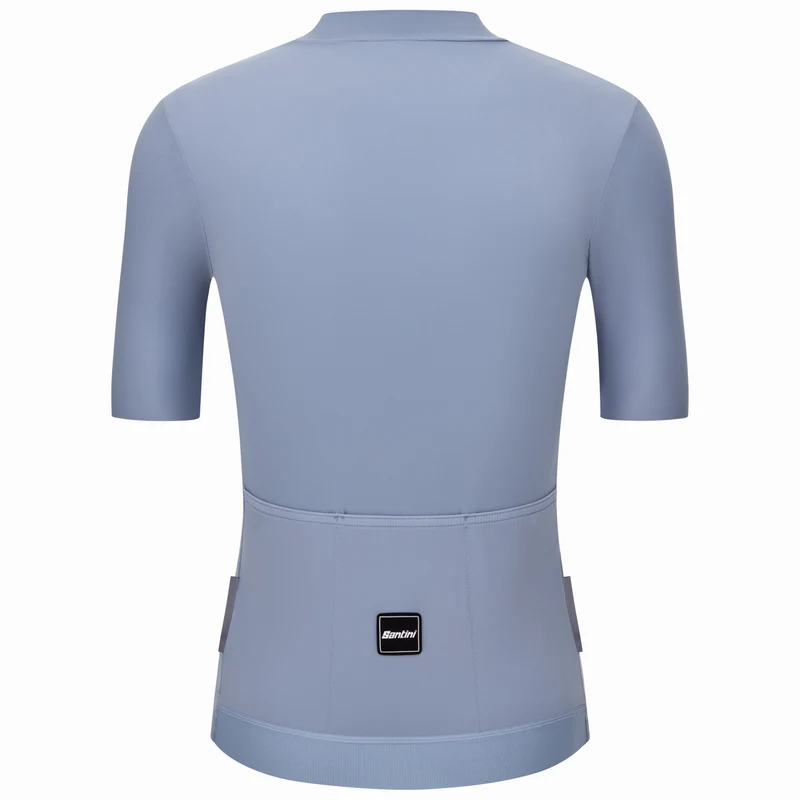 Maglia Santini Ready To Ride - Azzurro