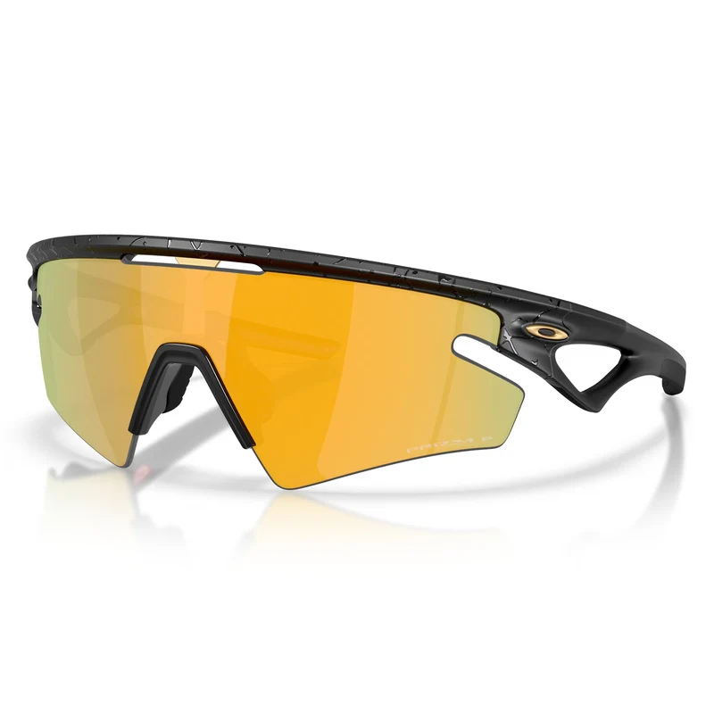 Occhiali Oakley Sphaera Slash Gridiron Collection - Matte Black Splatter Prizm 24K Polarized