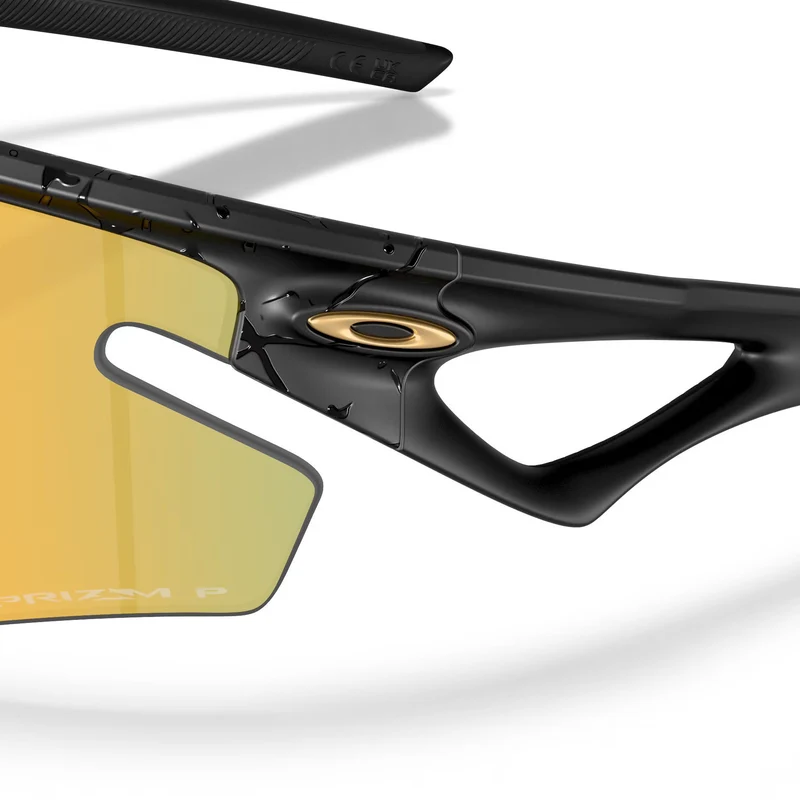 Occhiali Oakley Sphaera Slash Gridiron Collection - Matte Black Splatter Prizm 24K Polarized