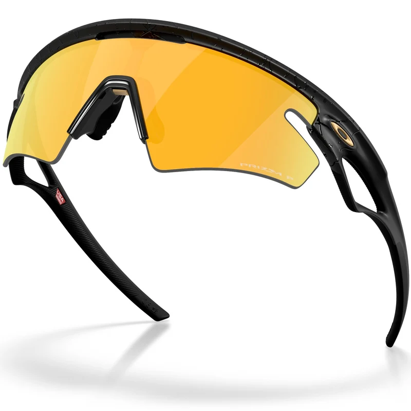 Occhiali Oakley Sphaera Slash Gridiron Collection - Matte Black Splatter Prizm 24K Polarized