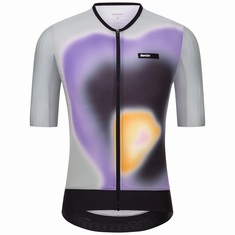 Maglia Santini Aero Race - Grigio