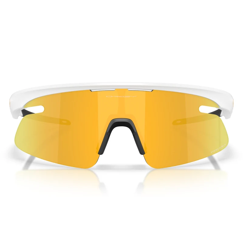 Occhiali Oakley RSLV Lite - Matte White Prizm 24K