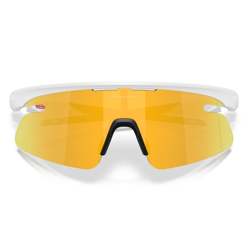 Occhiali Oakley RSLV Lite - Matte White Prizm 24K