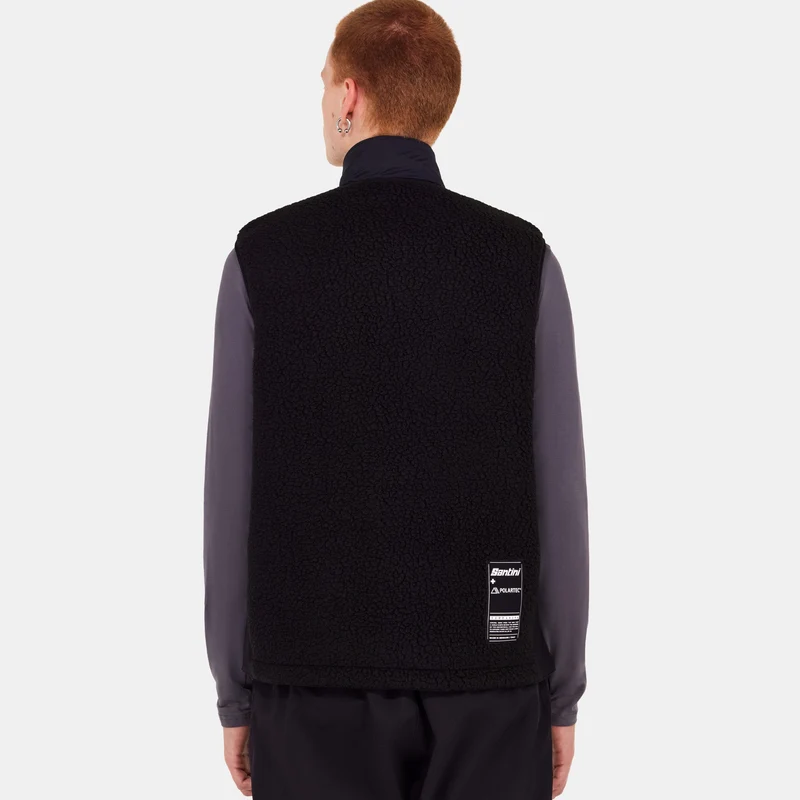 Gilet Santini Thermal Pro Fleece - Nero