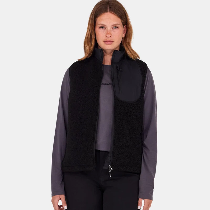 Gilet Santini Thermal Pro Fleece - Nero