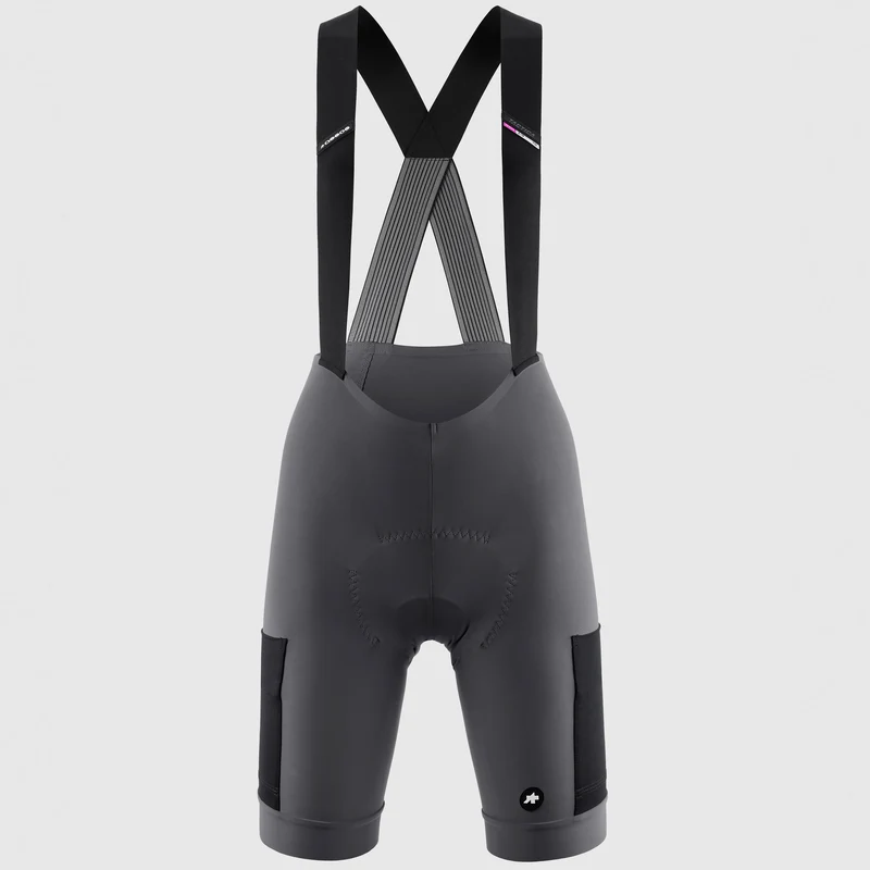 Salopette donna Assos Tactica Kieskäfer Gravel T5 - Grigio