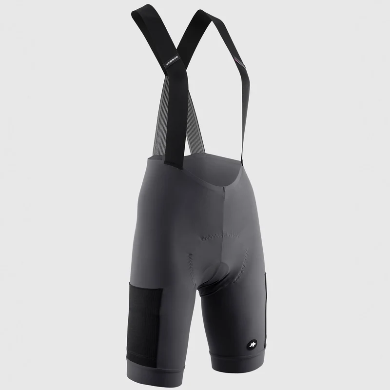 Salopette donna Assos Tactica Kieskäfer Gravel T5 - Grigio