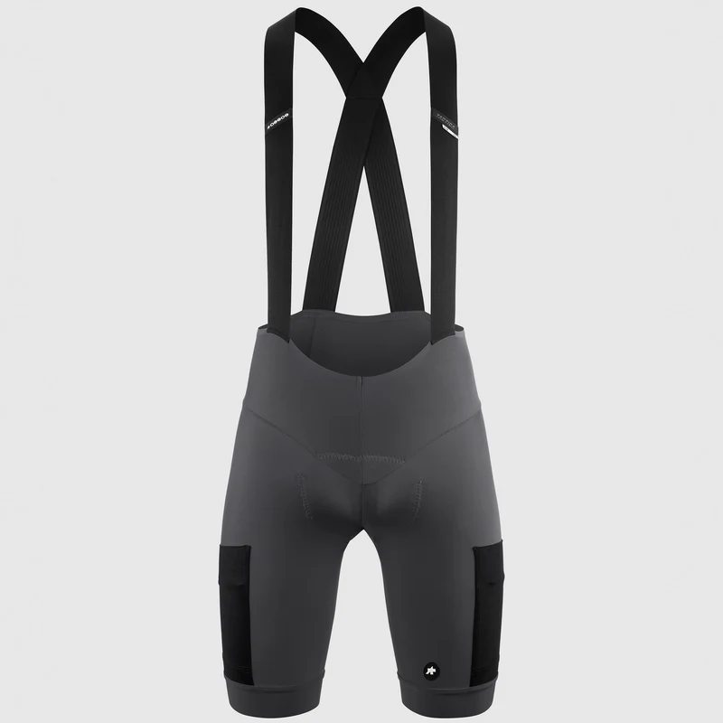Salopette Assos Tactica Kieskäfer Gravel T5 - Grigio