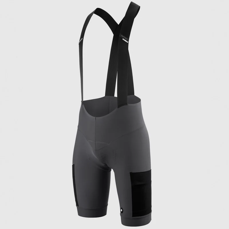 Salopette Assos Tactica Kieskäfer Gravel T5 - Grigio