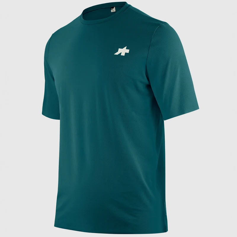 T-shirt Assos Tactica Post Ride T5 - Verde