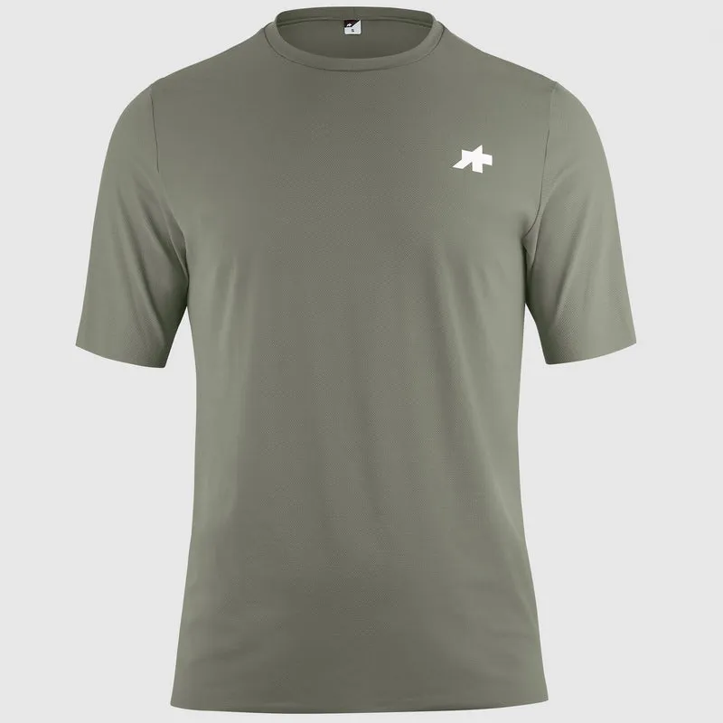 T-shirt Assos Tactica Post Ride T5 - Verde chiaro