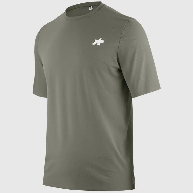 T-shirt Assos Tactica Post Ride T5 - Verde chiaro