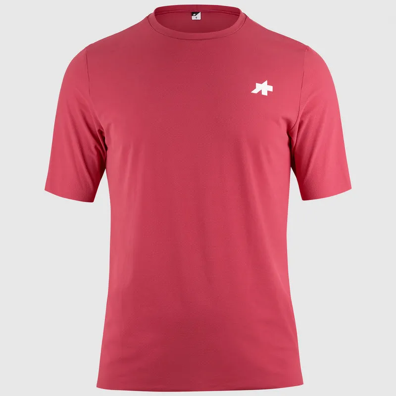T-shirt Assos Tactica Post Ride T5 - Rosso