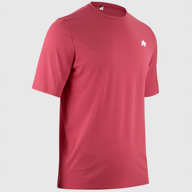 T-shirt Assos Tactica Post Ride T5 - Rosso