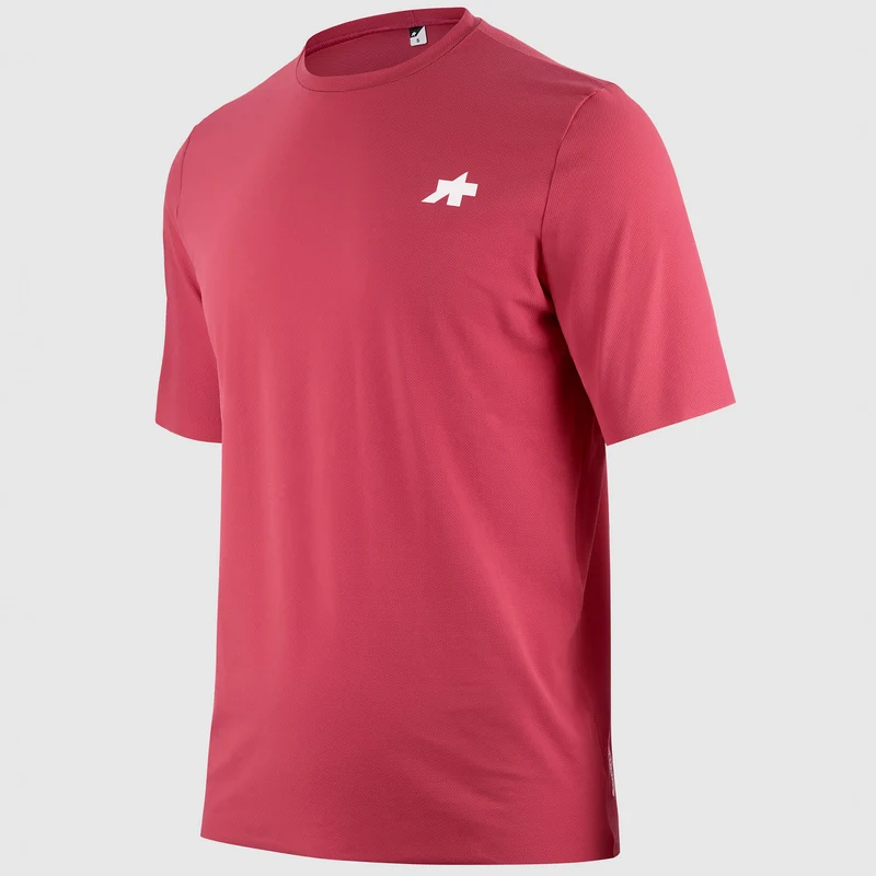T-shirt Assos Tactica Post Ride T5 - Rosso