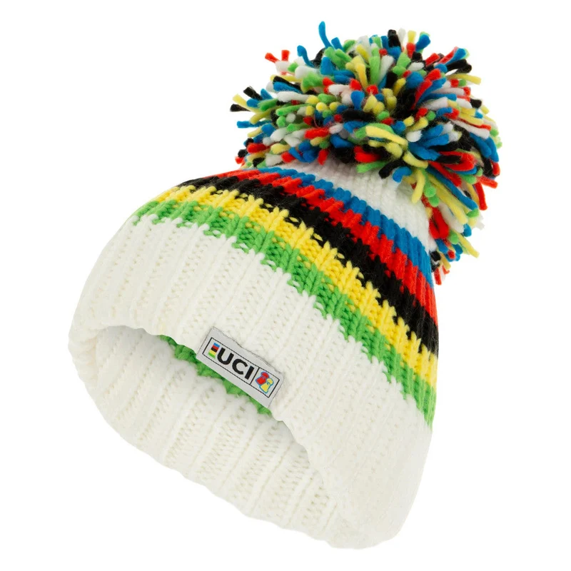 Cappello Santini UCI Big Bobble - Bianco